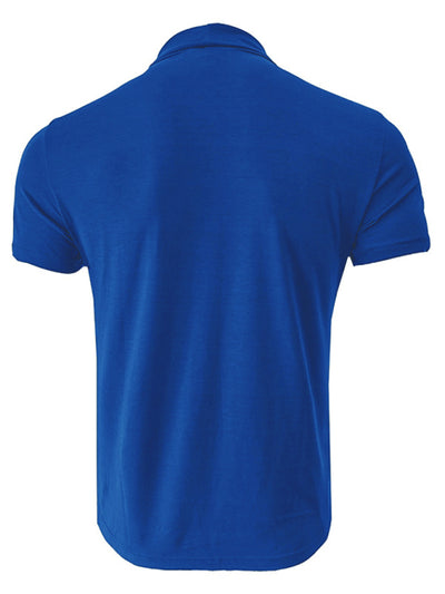 Men's turtleneck short-sleeved t-shirt