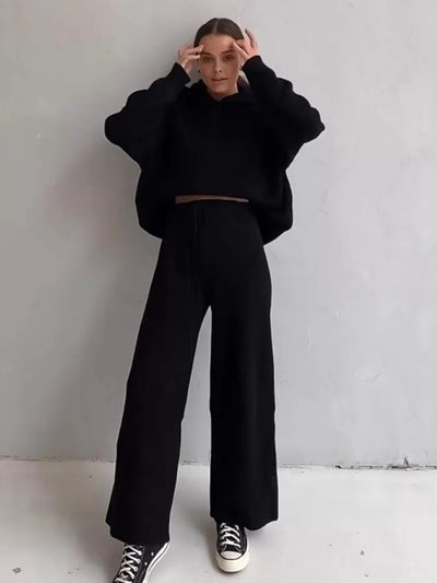 Women's Pajama Sweatshirt Set