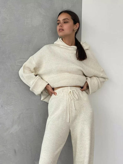Women's Pajama Sweatshirt Set