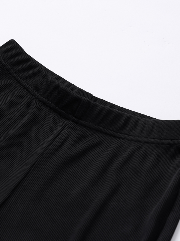 Slim Fit Sleeveless Top and Pants Set